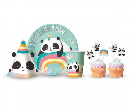 GOD FARFURII CARTON Dreamy Panda, 18cm 6/set PF-TRP7 [1]