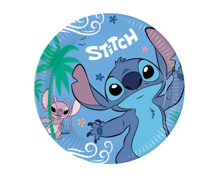 Stitch - FARFURII CARTON Stitch & Angel, 23cm, 8/set 96794