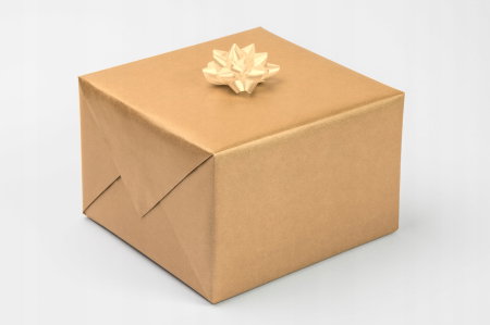 Hartie Ambalaj Christmas - HARTIE AMBALAJ 200*70CM AURIU KRAFT P2 KRAFT OG GOLD 36542