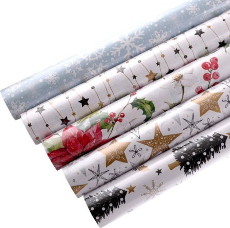 Hartie Ambalaj Christmas - HARTIE AMBALAJ 200*70CM MOTIV CRACIUN P2_GW_12
