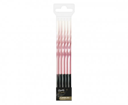 GOD LUMANARI TORT Ombre, pink/white, 15cm 5/set 7C-SSOR [2]