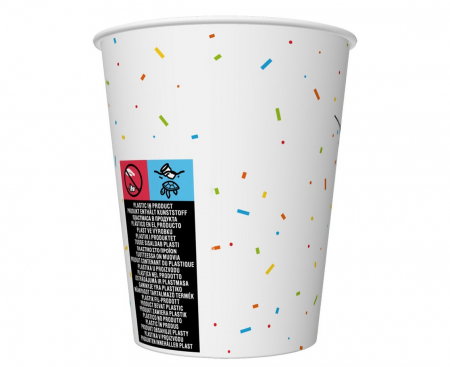 GOD PAHARE CARTON Colorful Party, 250ml, 6/set PM-KPA1 [1]
