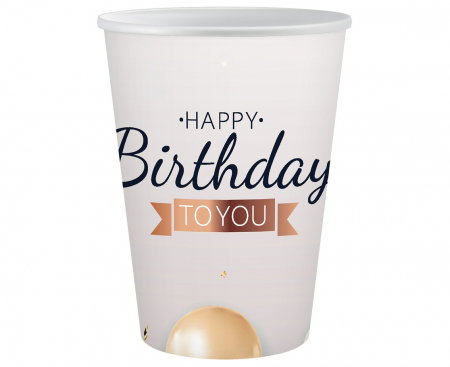 Happy birday "elegant" - GOD PAHARE CARTON Happy Birthday, 250ml, 6/set PG-KPHB