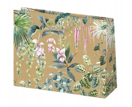 SACOSA CADOU ECO 30*23*10CM KRAFT MIX FLORI NR.49 T6EKO_OG_49 [2]