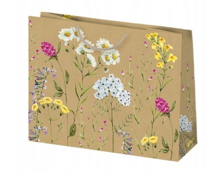 SACOSA CADOU ECO 30*23*10CM KRAFT MIX FLORI NR.49 T6EKO_OG_49 [5]