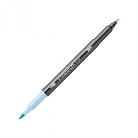 Marker tip pensula - GRI CARIOCA STAEDTLER TIP PENSULA AQUARELL 2 CAPETE ALBASTRU DESCHIS 3001-302