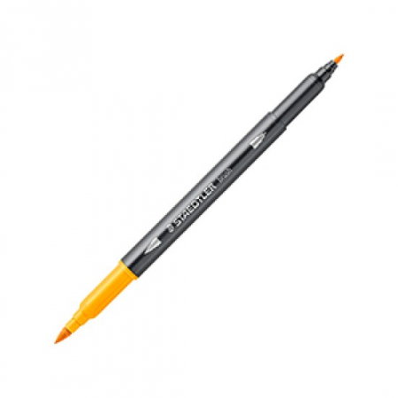 Markere creative 2 capete - GRI CARIOCA STAEDTLER TIP PENSULA AQUARELL 2 CAPETE BRIGHT YELLOW 3001-110