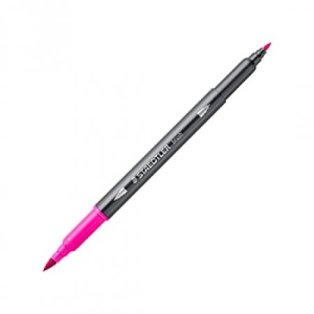 Markere creative 2 capete - GRI CARIOCA STAEDTLER TIP PENSULA AQUARELL 2 CAPETE MAGENTA 3001-20