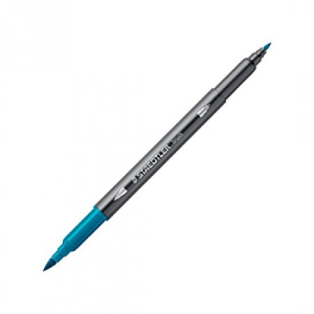 Markere creative 2 capete - GRI CARIOCA STAEDTLER TIP PENSULA AQUARELL 2 CAPETE OPAL VERDE 3001-59