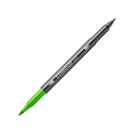 Markere creative 2 capete - GRI CARIOCA STAEDTLER TIP PENSULA AQUARELL 2 CAPETE VERDE DESCHIS 3001-51