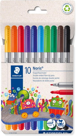 RECHIZITE SCOLARE IPB - CARIOCI STAEDTLER NORIS 2 CAPETE 10/setST-320-C10