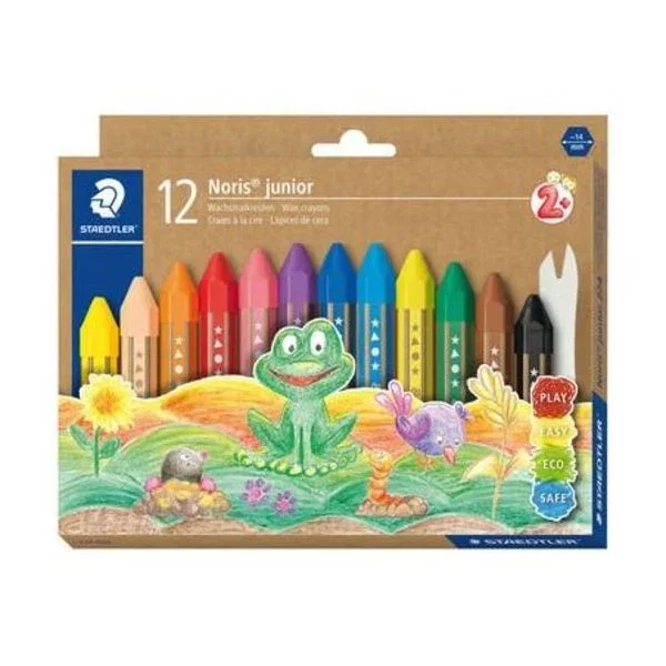 Creioane cerate colorate - GRI CREIOANE CERATE STAEDTLER NORIS 12/SET ST-224-C12