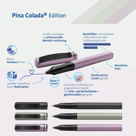 HE ROLLER  HERLITZ PINA COLADA CORP STRIAT AMBIENTRU  M CU PATROANE 824422 [7]