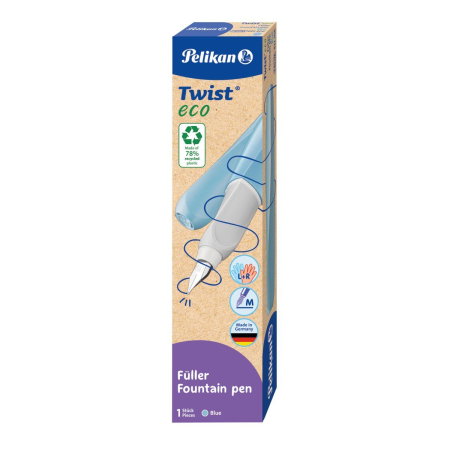 STILOU PELIKAN TWIST ECO ALBASTRU  M CUTIE CARTON 822206 [3]