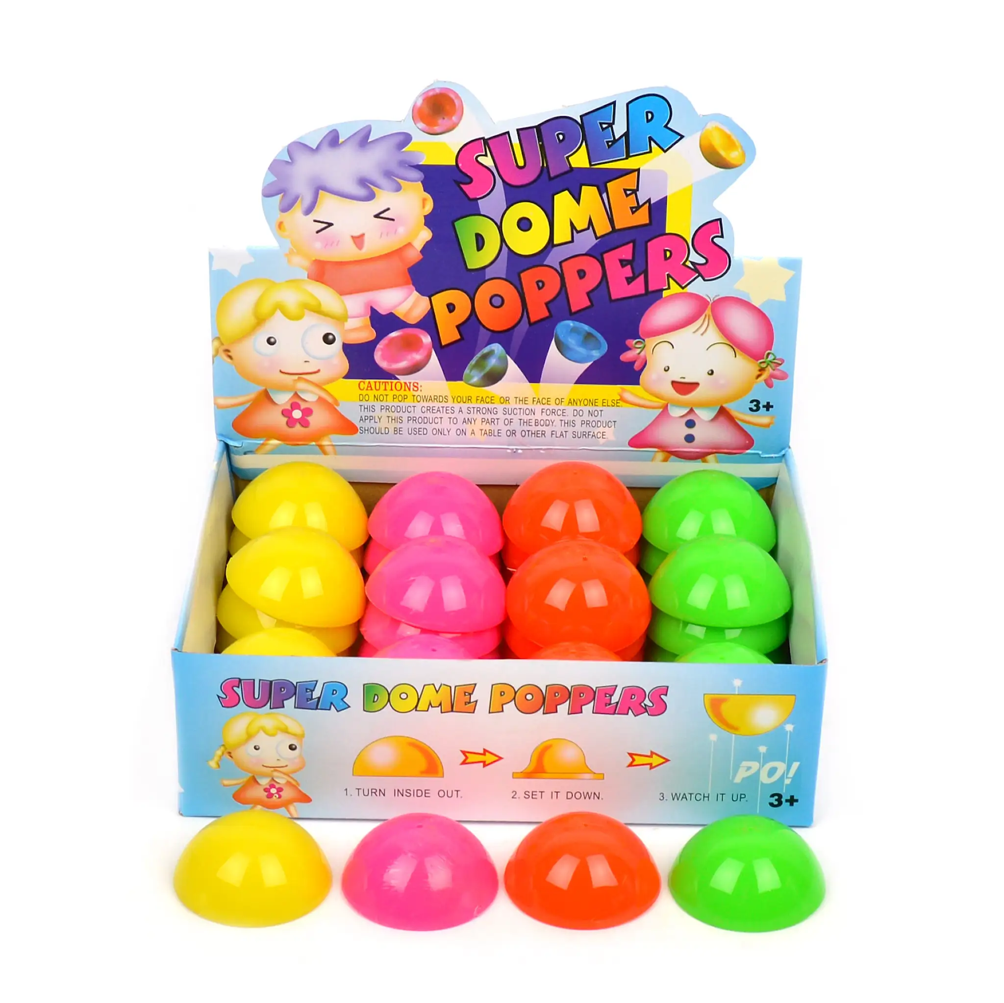 Jucarii - Jucărie Pop-Up Rotundă 5cm Neon 54813 - Diverse Culori - ipb.ro