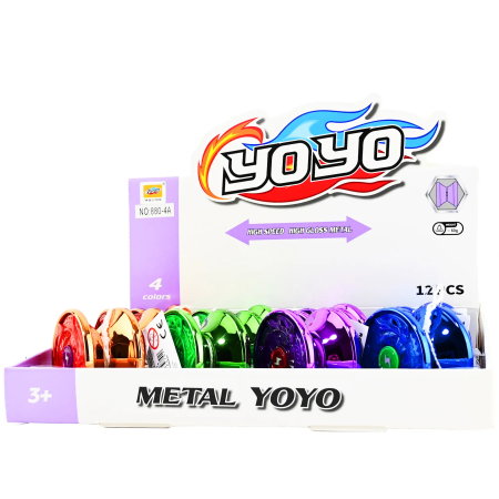 Jucărie Yoyo Metal 5.5cm Diverse Culori 26474 - ipb.ro [1]