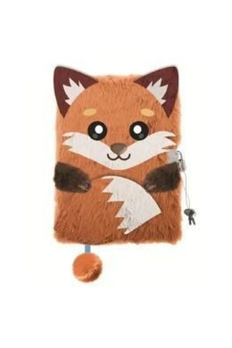 RECHIZITE SCOLARE IPB - Jurnal cu Lacăt 3D A5 My Little Friend Foxy Puf 96 File -