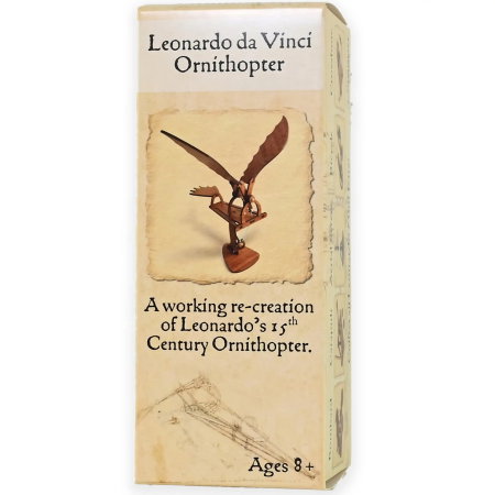ARTICOLE COPII - Kit Asamblare Lemn Mini Ornitopter Da Vinci 20cm 27323 - ipb.ro