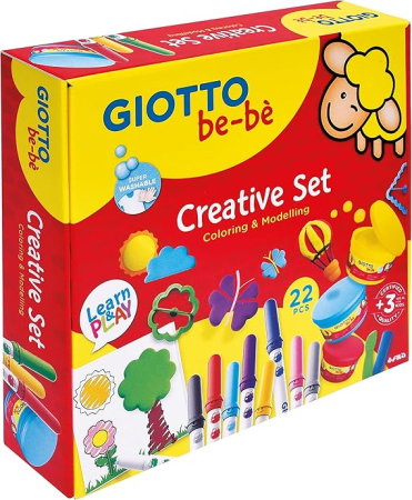 Kit Creativ Giotto be-bè 22 Piese - Colorat & Modelat [1]