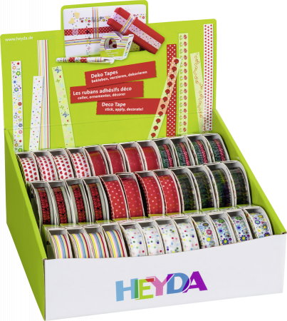 KP BANDA DECOR 15MM*10M SPRING CULORI ASORTATE HEYDA 3584395 [2]