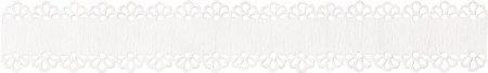 KP BANDA DECORATIVA HARTIE AUTOADEZIVA 14MM*2M DANTELA ALBA FLORI 4880076 [1]
