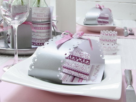 KP CARTON A4 200GR MOTIV "JUST MARRIED BORDER" ROSU 4772602 [3]