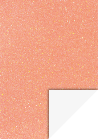 Carton gliterat - KP CARTON CU GLITTER A4 200GR PIERSICA 18930042
