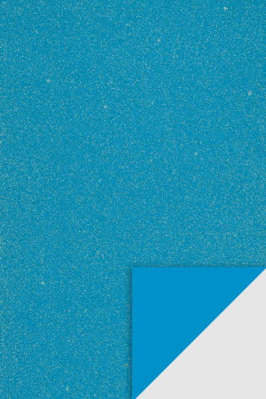 Moosgummi A4, A3, 40x60 - KP COALA GUMATA GLITTER A4 2MM TURQUOISE 8434533