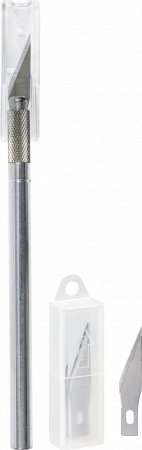 Cuttere - KP CUTTER PRECIZIE 14.5CM + 2 REZERVE ARGINTIU 4889573