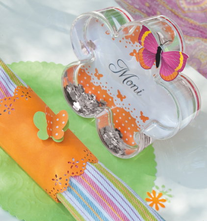 GLOB DECORATIV ACRIL 10x10x4CM FLOARE GLITTER 4888405 [1]