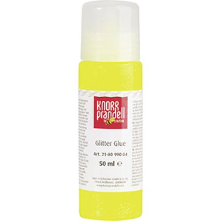 Sclipici/ Lipici cu sclipici/ Paiete Craciun - LIPICI CU SCLIPICI 50ML GALBEN NEON 8099004