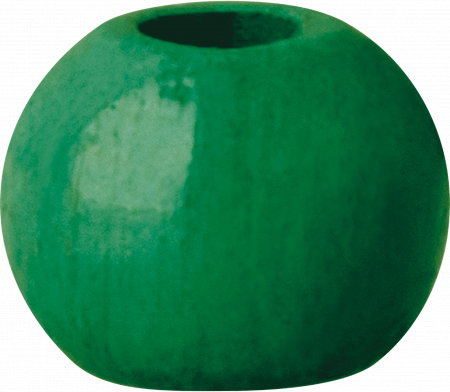 HOBBY - KP MARGELE LEMN 4MM 165/SET VERDE 6010454