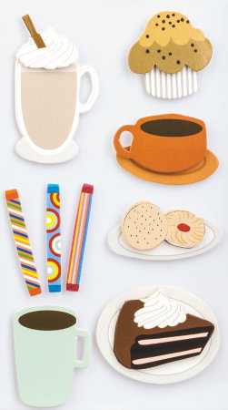 KP STICKER DECOR 7.5*16.5CM CAFEA 9 PCS 3780618 [0]