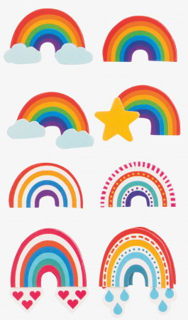 Stickere Decorative - KP STICKER DECOR 7.5*16.5CM CURCUBEU 8 PCS 3780755