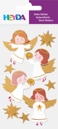 DE SEZON - STICKER DECOR 7.5*16.5CM INGERASI 9PCS 3780700