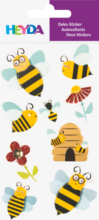 HOBBY - STICKER DECOR 7.5*16.5CM MIX ALBINE 9 PCS 3780732
