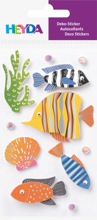 KP STICKER DECOR 7.5*16.5CM PESTI TROPICALI 11 PCS 3780648 [1]