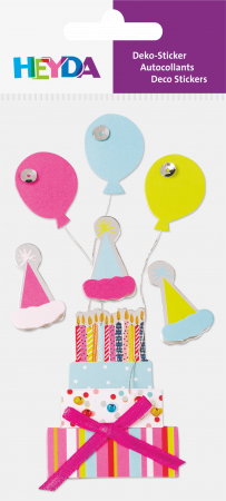 KP STICKER DECOR 7.5*16.5CM ZIUA DE NASTERE 7 PCS 3780635 [1]