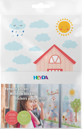 Sticker Decor Fereastra Gradina 3 Coli Heyda [2]
