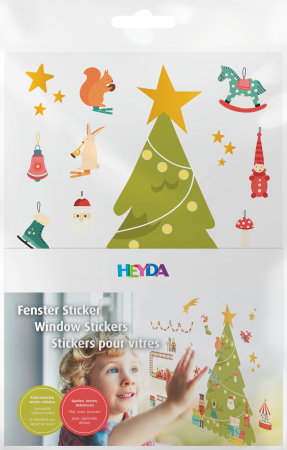 STICKER DECOR FEREASTRA MOTIV CRACIUN 3 COLI/SET 3584453 [1]