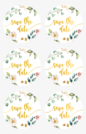 Stickere Save The Date 4 Coli Heyda 203780817 [1]