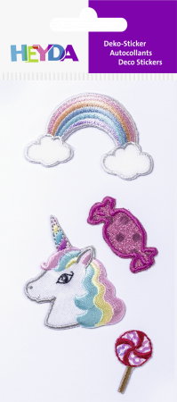 KP STICKERE TEXTILE 7.5*16.5CM CANDY 4 PCS 3782840 [1]