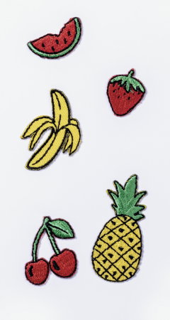 KP STICKERE TEXTILE 7.5*16.5CM FRUCTE 5 PCS 3782836 [0]