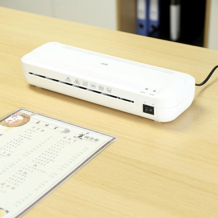 Laminator A4 Deli E2132, 100 microni - [2]