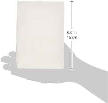 Lampion de Hartie Ignifug Crem 11x16cm 6/Set [2]