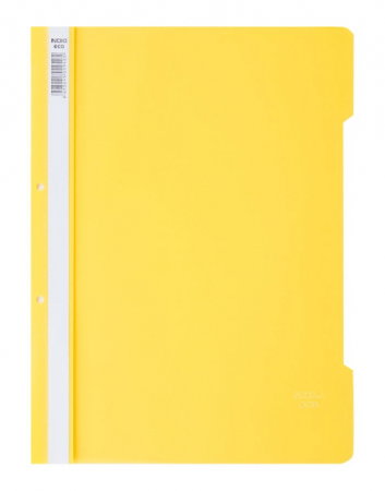 Dosare plastic cu sina pt documente - DOSAR SINA PLASTIC NOKI ECO 4823030/48288030/LM016 GALBEN -PROMO