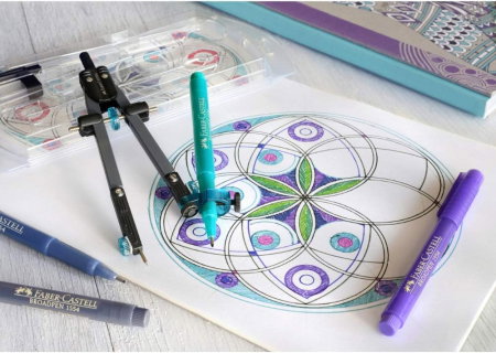 Fineliner Faber-Castell Broadpen 0.8mm Magenta [2]