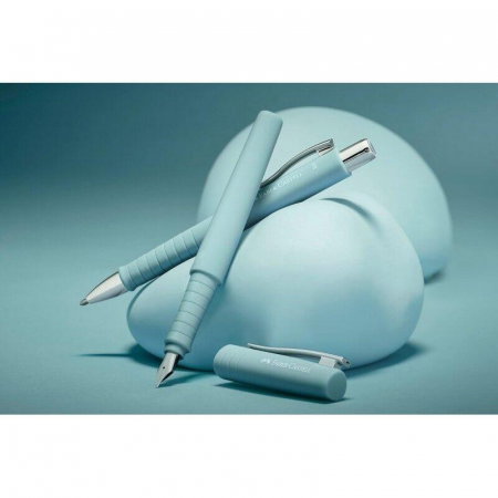 SET FABER-CASTELL STILOU B + PIX POLY XB BLEU CARAIBE FC241053 [1]