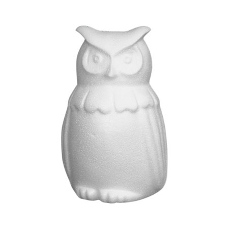 Decoratiuni din polistiren - ACCESORII POLISTIREN BUFNITA 11*15*9CM A1374