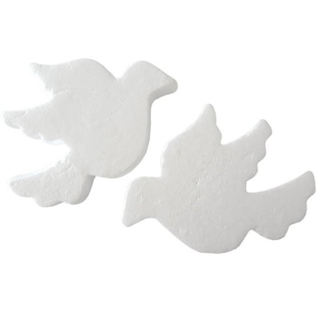 Decoratiuni din polistiren - ACCESORII POLISTIREN PORUMBEL 2/SET A740